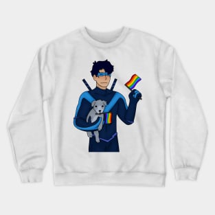 Haley said gay rights !! Crewneck Sweatshirt